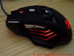 VicTsing 7 Tasten Gaming Mouse Farbwechsel Rot